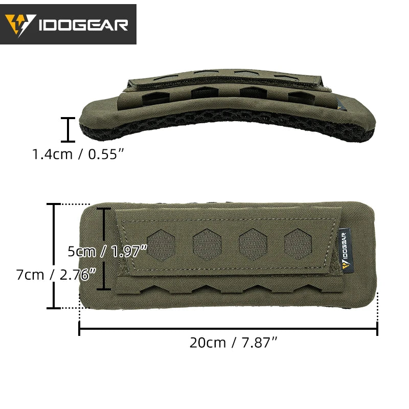 IDOGEAR Schulterpolster 3D Atmungsaktive Komfortkissen – clever-campen Ansicht 5