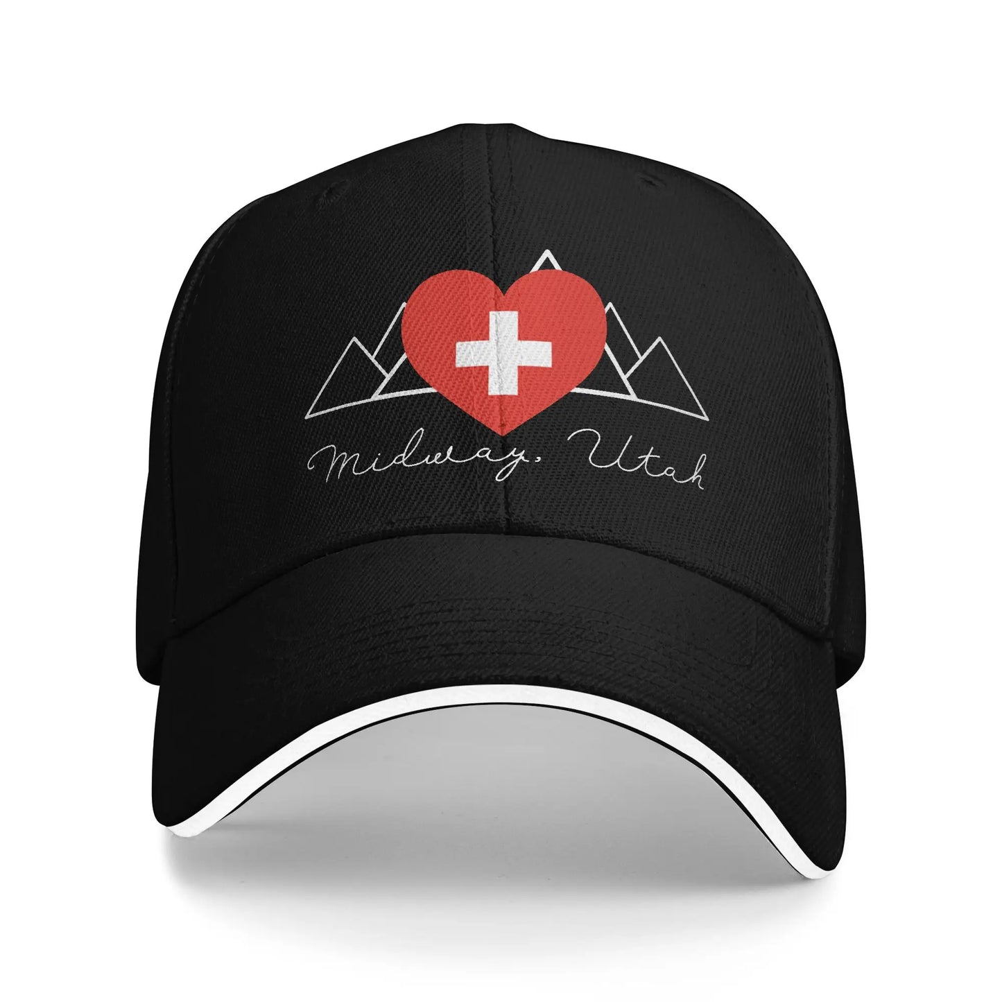 Schweiz Flagge Baseball Cap Unisex – Verstellbar