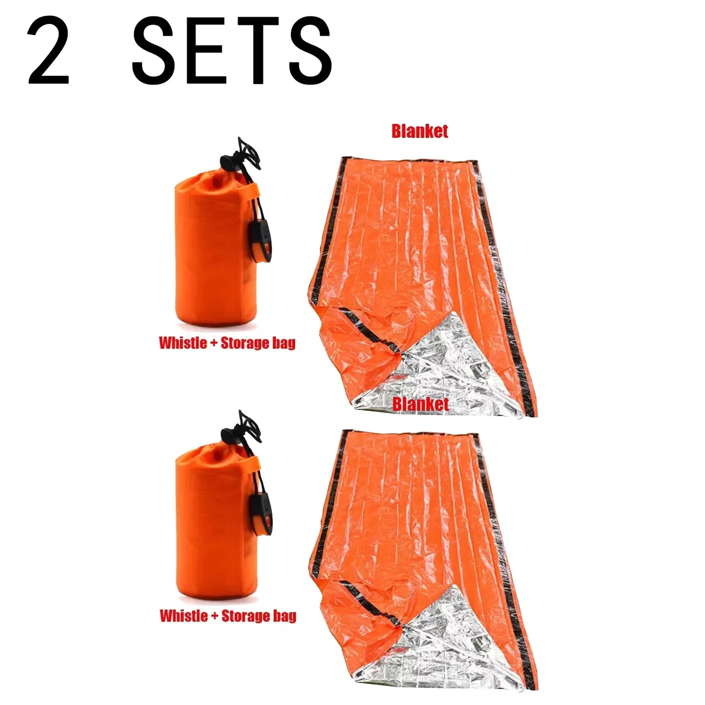 Notfall Schlafsack wasserdicht für Outdoor und Camping