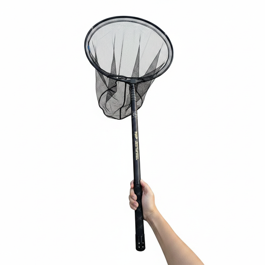 Ultraleichter Kescher mit Carbon-Griff 328cm