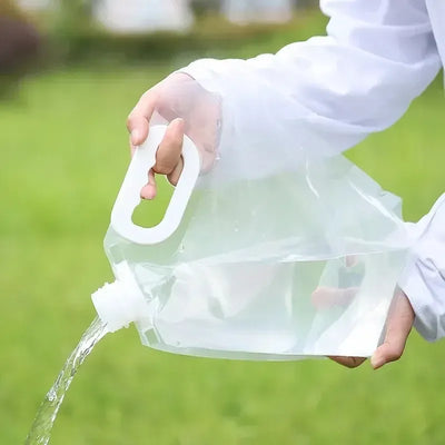 Faltbarer Wasserbeutel 5L/8L/10L für Camping & Outdoor – clever-campen Camping & Outdoor Schweiz