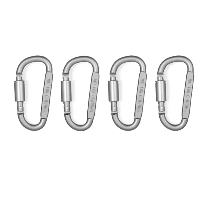 4er Karabiner Set für Camping & Outdoor