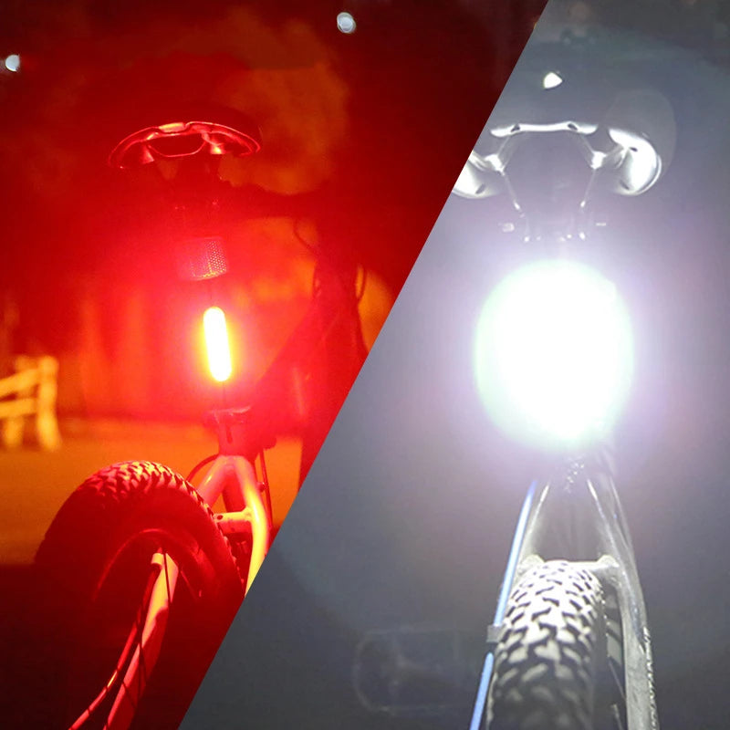 Wasserdichtes USB wiederaufladbares Fahrrad Rücklicht
