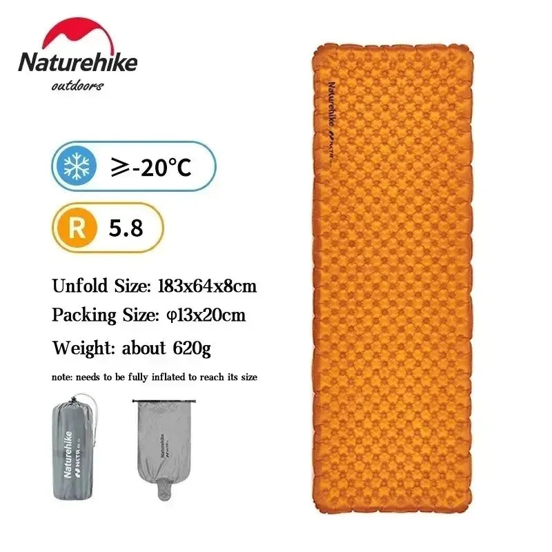 Naturehike 5.8 R-Wert Luftmatratze für Camping