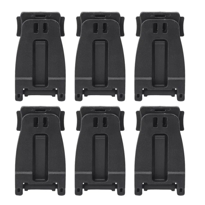 6er Set MOLLE Clip Tactical Strap Verbindungsschnallen