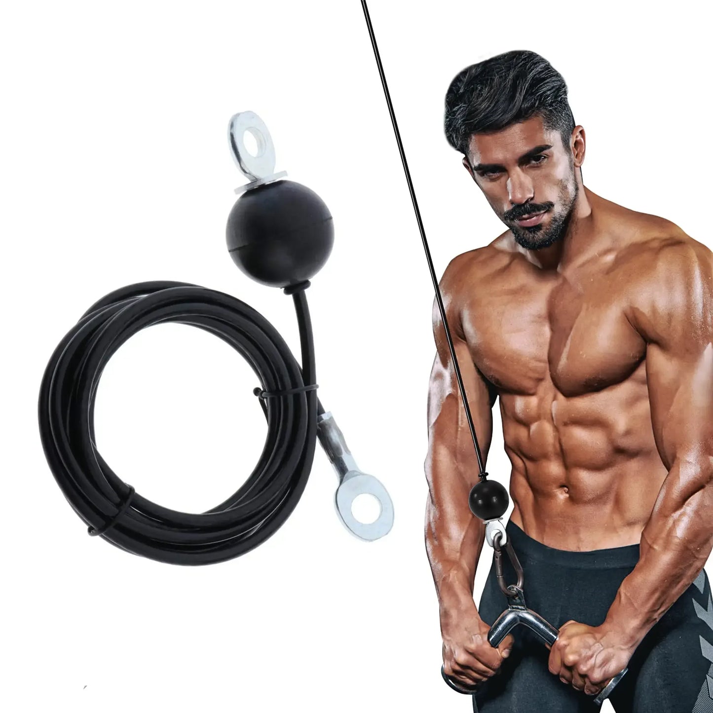 Gym Drahtseil für Fitnessgeräte – Schwerlast Stahlseil – clever-campen Camping & Outdoor Schweiz