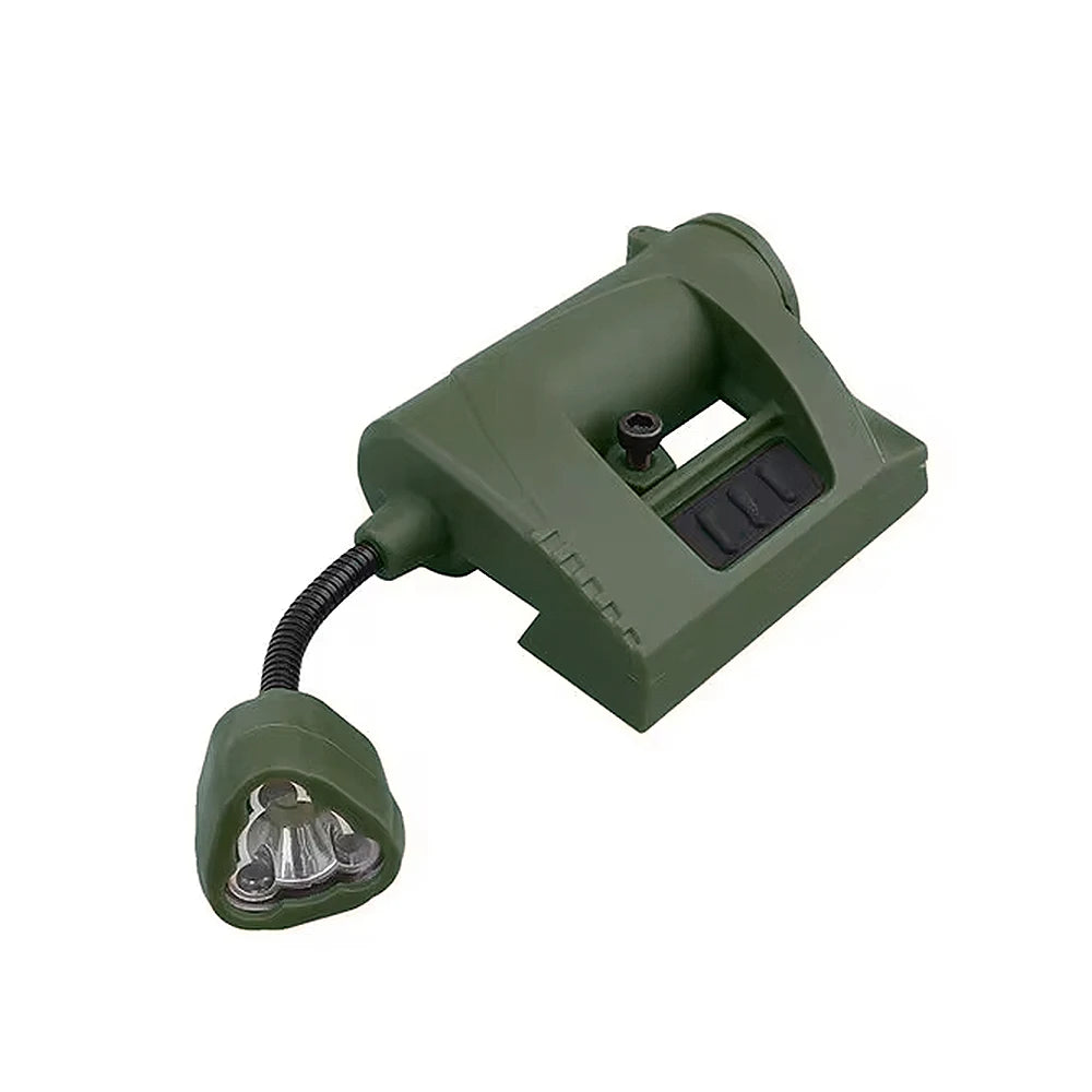 Taktische LED Helmleuchte mit vier Modi