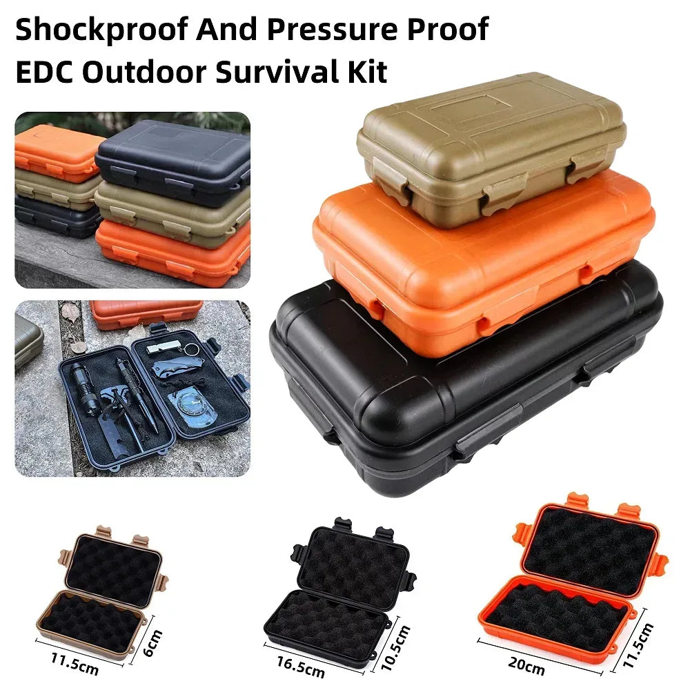 Wasserdichte Outdoor Survival Box für Camping – clever-campen Camping & Outdoor Schweiz