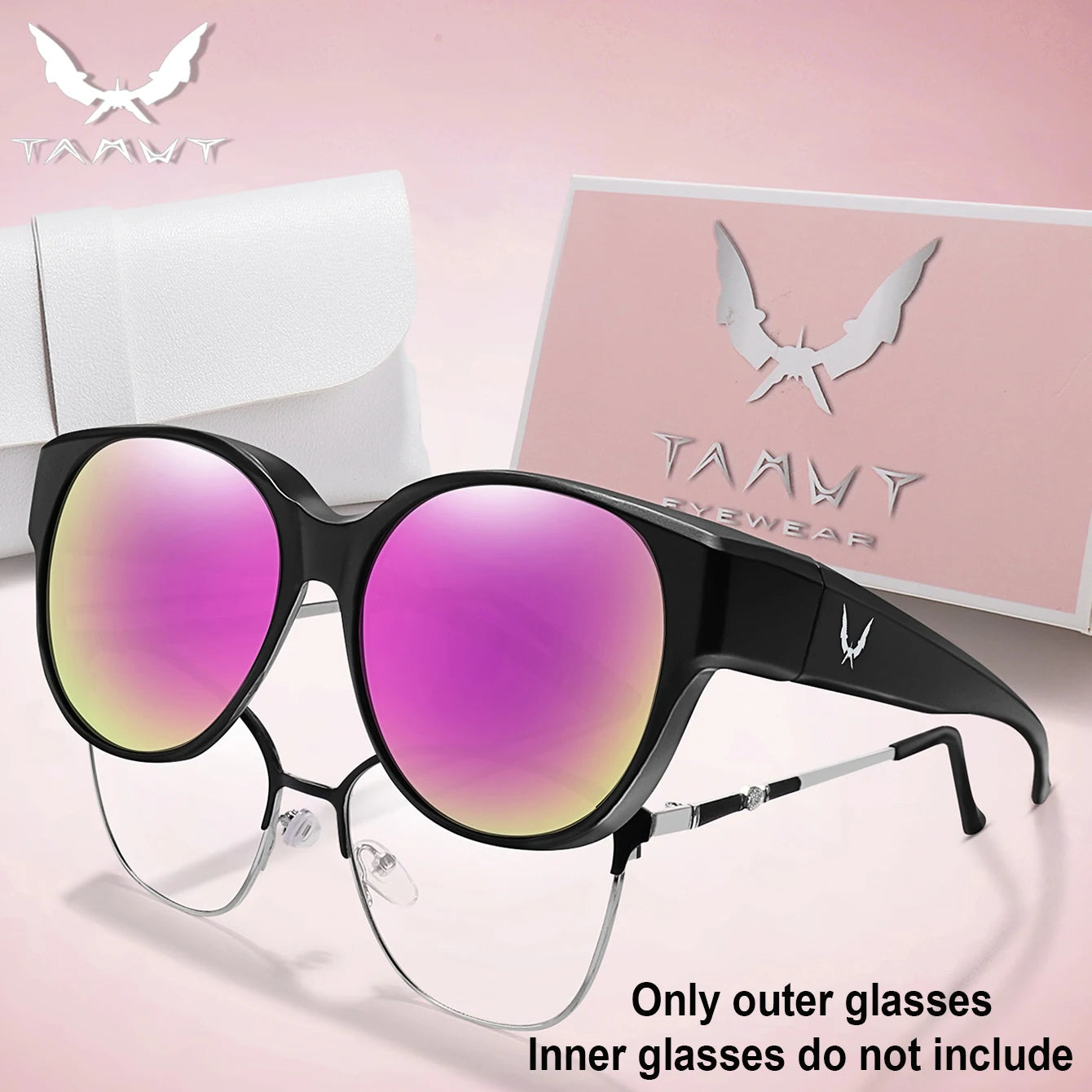 Sonnenbrille für Brillenträger mit UV-Schutz