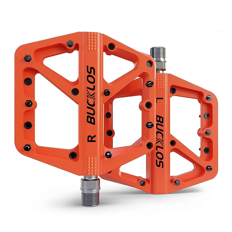 BUCKLOS Fahrrad Pedale Ultralight Anti-Rutsch Nylon