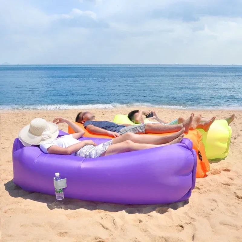 Aufblasbares Sofa für Outdoor und Camping – clever-campen Camping & Outdoor Schweiz
