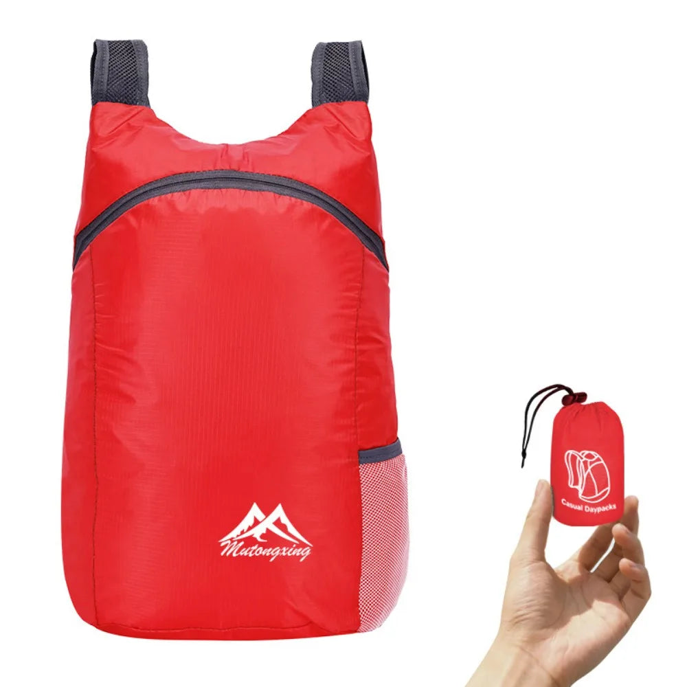 Leichter 20L Packable Rucksack – Faltbar und Wasserdicht