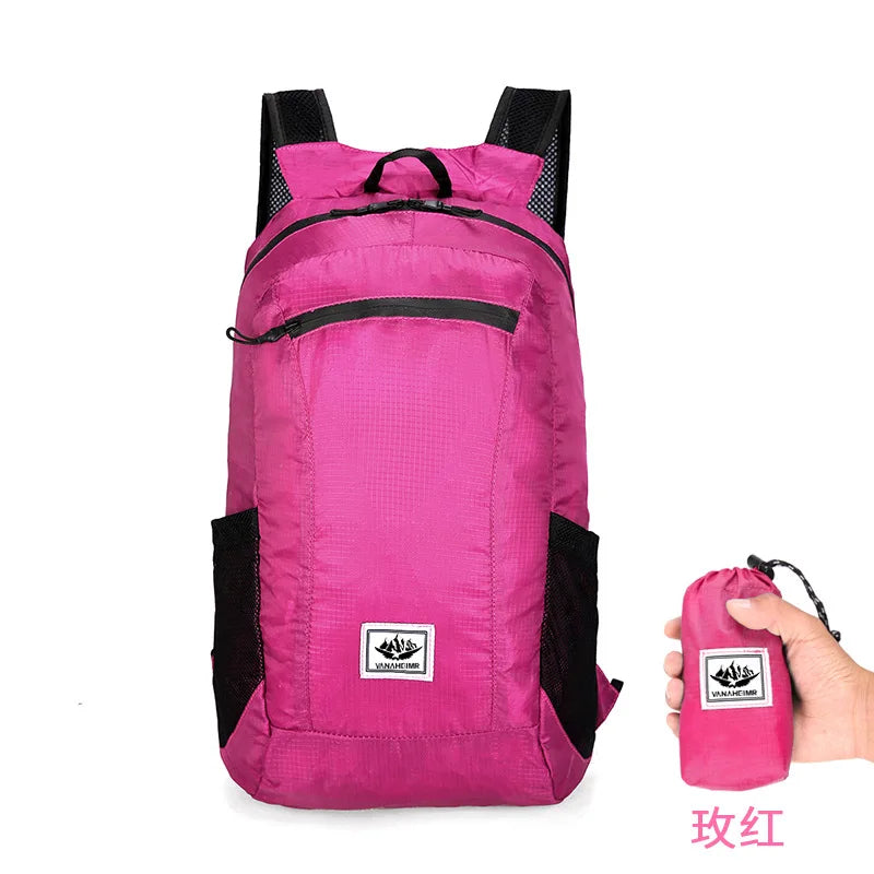 20L Faltbarer Rucksack für Outdoor & Reisen