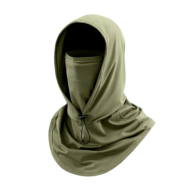 Atmungsaktive Sonnenhaube mit Gesichtsschutz für Outdoor