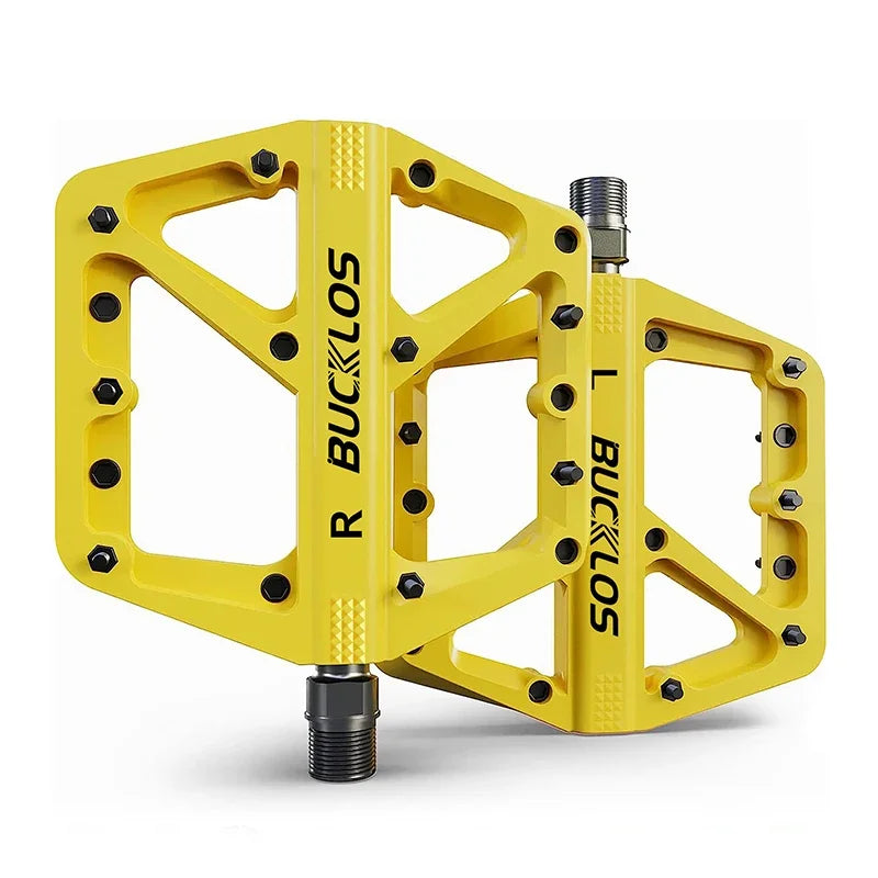 BUCKLOS Fahrrad Pedale Ultralight Anti-Rutsch Nylon