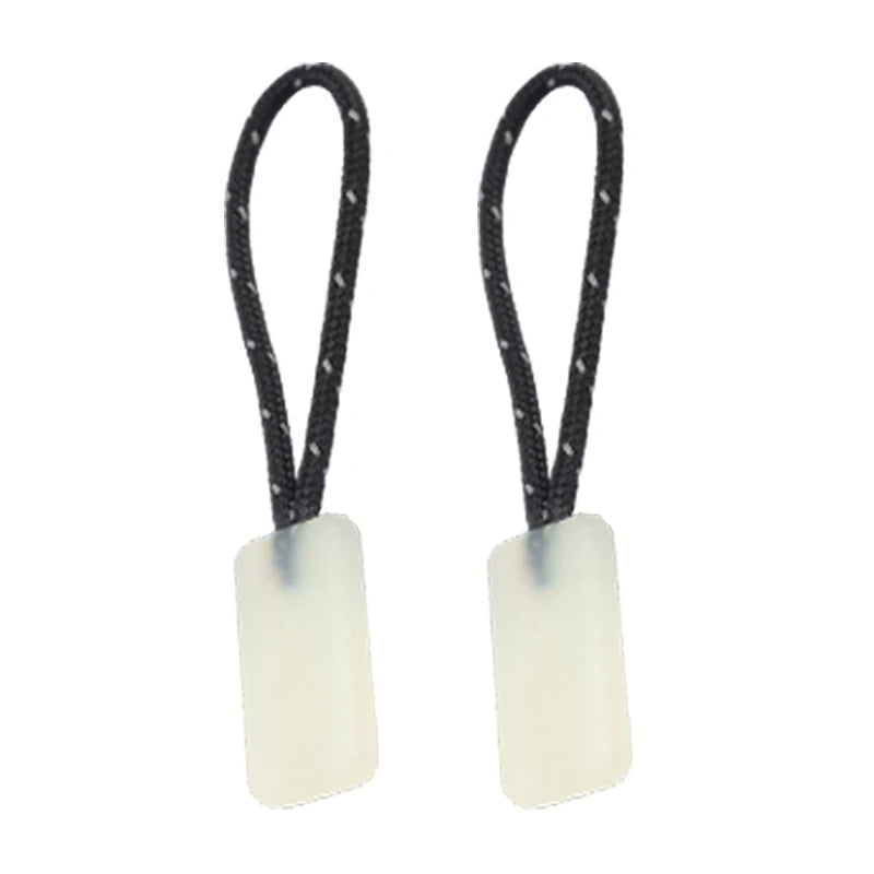 12er Set leuchtende Zipper Pulls für Zelte und Taschen