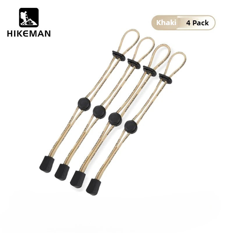 HIKEMAN Elastische Seilfixierung für Rucksäcke & Taschen