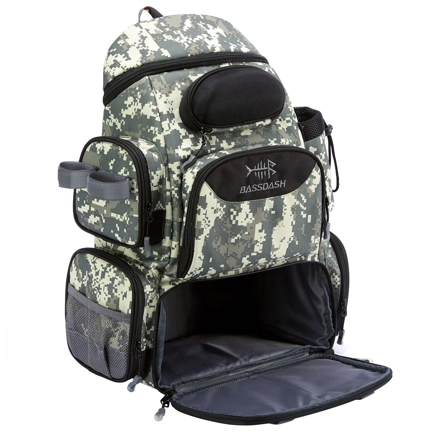 Bassdash Angeltasche Rucksack Tackle Backpack