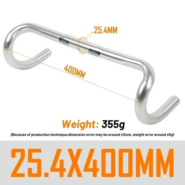 UNO UltraLight Rennradlenker 25.4/31.8MM 360-460MM Aluminium