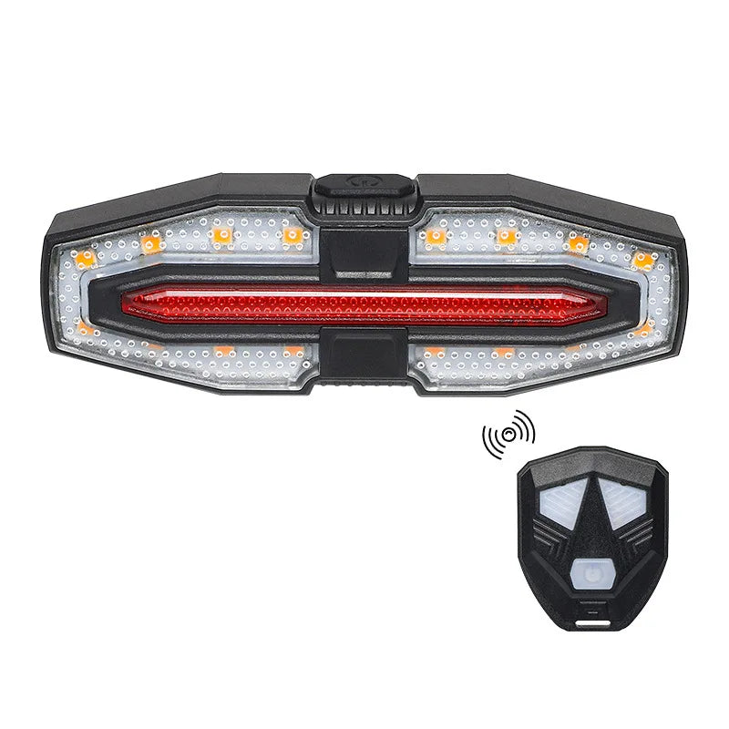 Kabelloses LED-Blinklicht für Fahrräder mit Fernbedienung