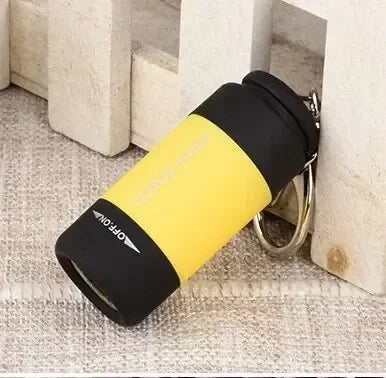 Mini LED Taschenlampe USB wiederaufladbar Schlüsselanhänger