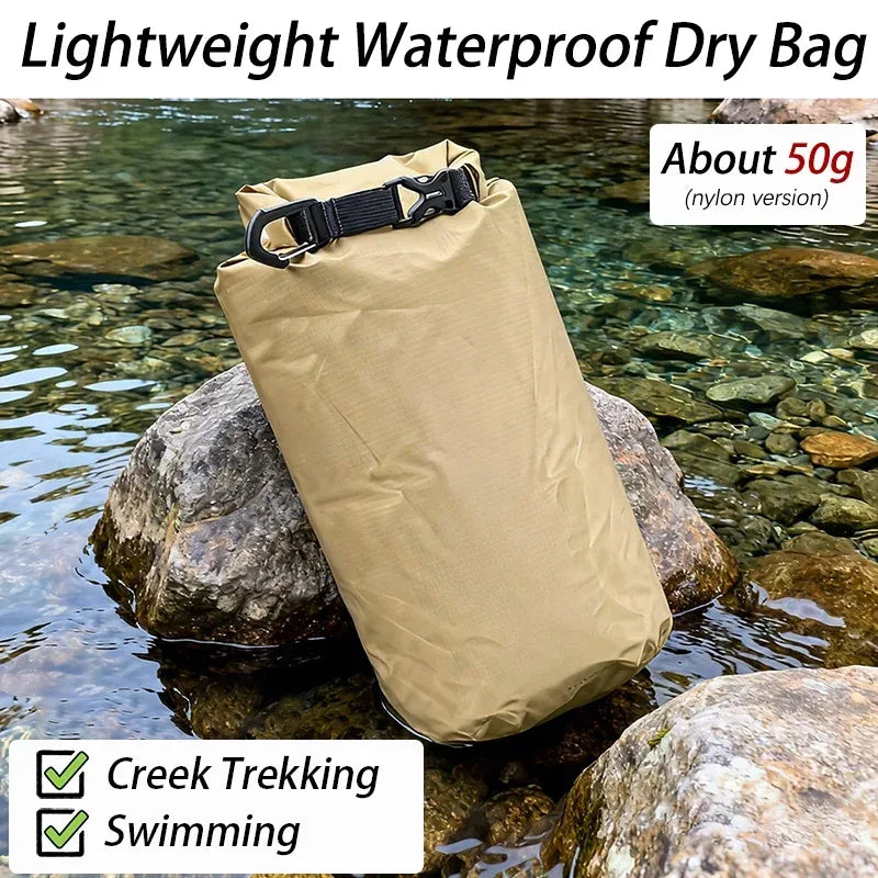 Ultraleichte wasserdichte Dry Tasche mit Rollverschluss – clever-campen Camping & Outdoor Schweiz
