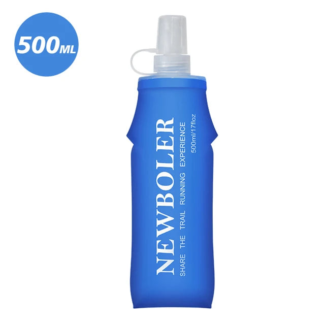 NEWBOLER Faltbare Trinkflasche 150ml 250ml 500ml TPU