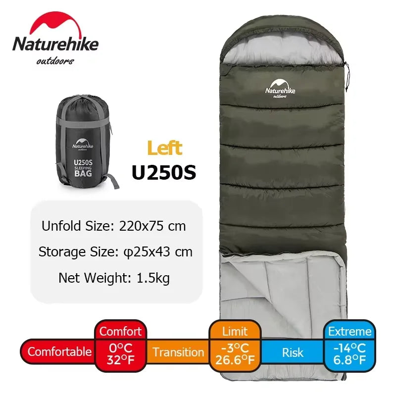 Naturehike Schlafsack Ultralight wasserdicht für Camping