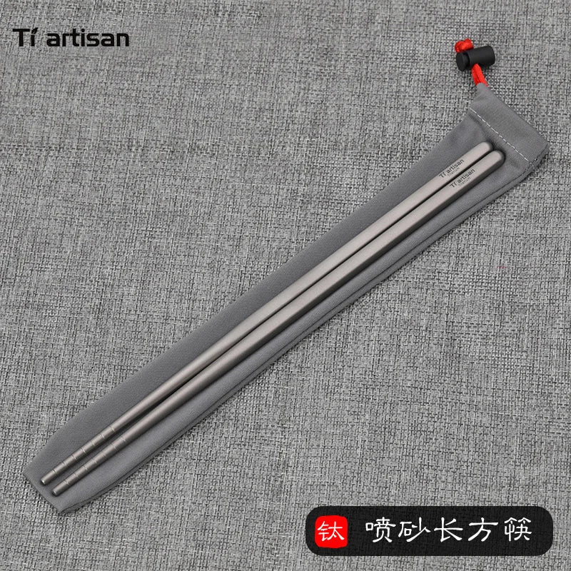 Tiartisan Titan Essstäbchen Set für Camping und Outdoor