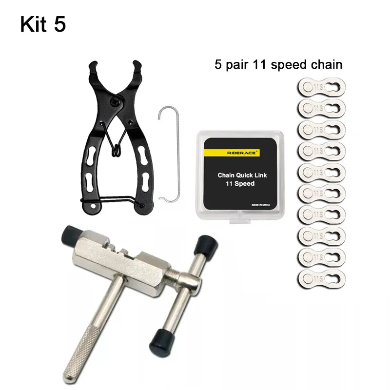 Mini Fahrrad Reparaturset mit Kettenwerkzeug
