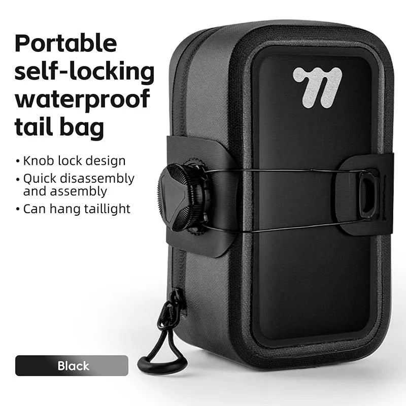 West Biking Fahrradsattel Tasche 600D TPU Wasserdicht