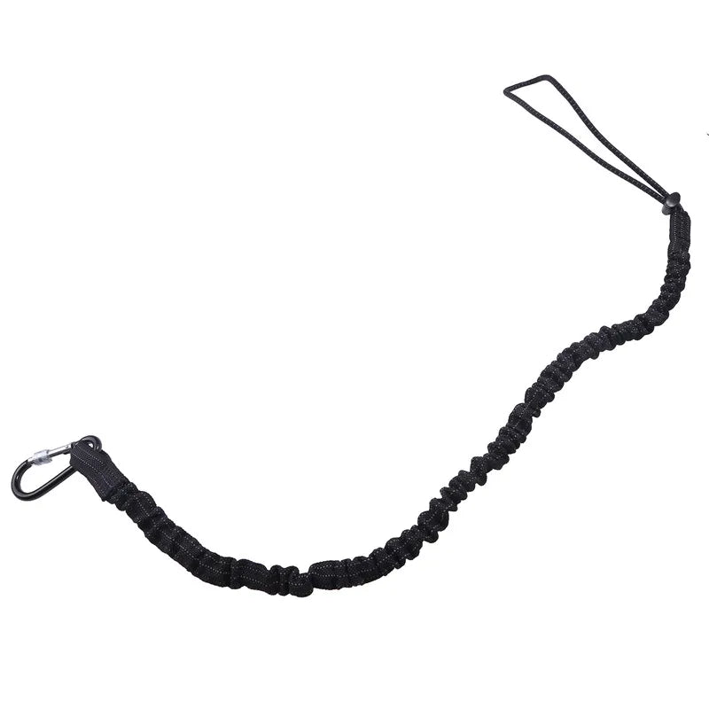 Sicherheits-Bungee-Lanyard mit Karabiner für Outdoor
