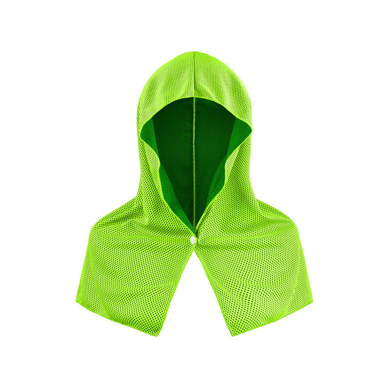Kühlendes Kapuzenhandtuch mit UV-Schutz für Camping
