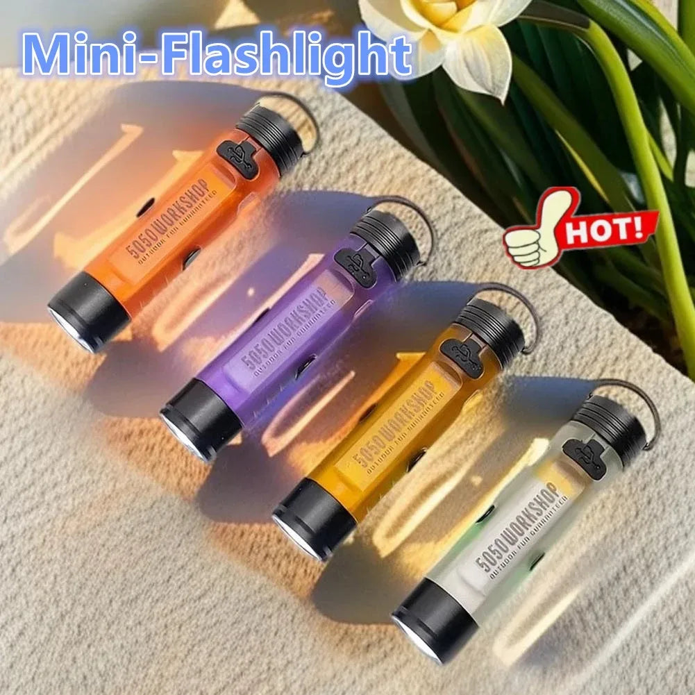 Mini LED Taschenlampe mit 5 Modi – tragbar und vielseitig – clever-campen Camping & Outdoor Schweiz
