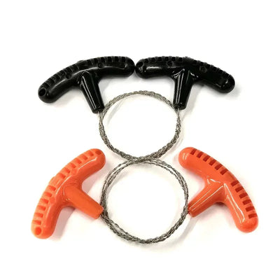 Tragbare Edelstahl Drahtsäge mit Fingergriff für Survival – clever-campen Camping & Outdoor Schweiz