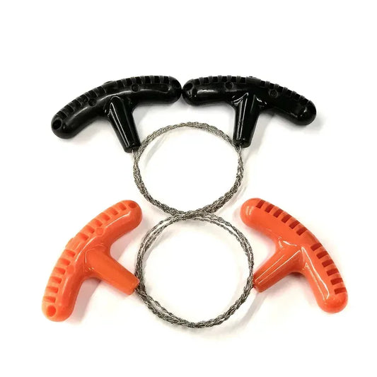 Tragbare Edelstahl Drahtsäge mit Fingergriff für Survival – clever-campen Camping & Outdoor Schweiz