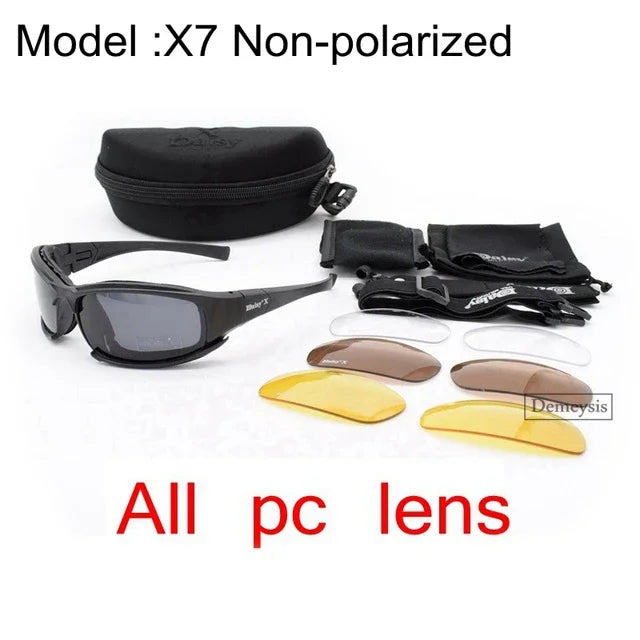 Daisy Tactical Polarisierte Sonnenbrillen für Outdoor-Sport