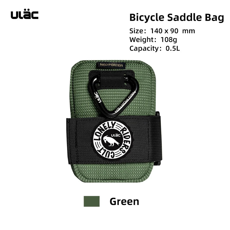 ULAC 0.5L Fahrradsattel Tasche – Wasserdicht & Stossfest