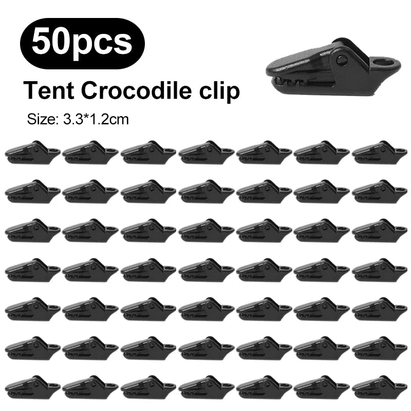 Stabile Zeltclips für Outdoor und Camping