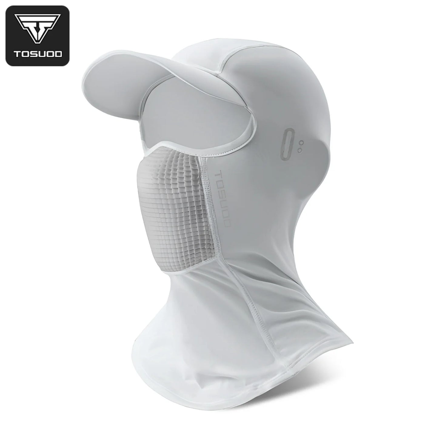 TOSUOD Sommer UPF50+ UV-Schutz Full Face Maske