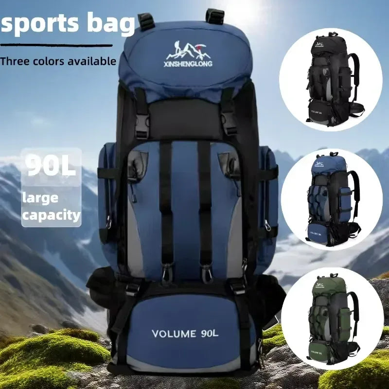 90L Wasserdichter Wanderrucksack für Outdoor-Aktivitäten – clever-campen Camping & Outdoor Schweiz