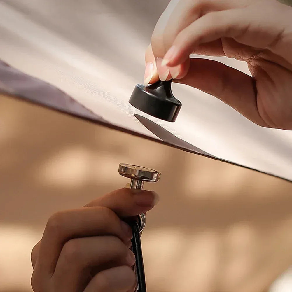 Zelt-Spannfedern mit Karabinerhaken für Windseile 4 Stk. – – clever-campen Camping & Outdoor Schweiz