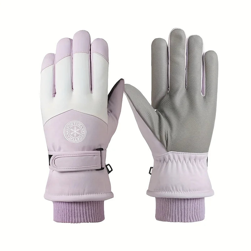 Wasserdichte Ski-Handschuhe für Damen und Herren