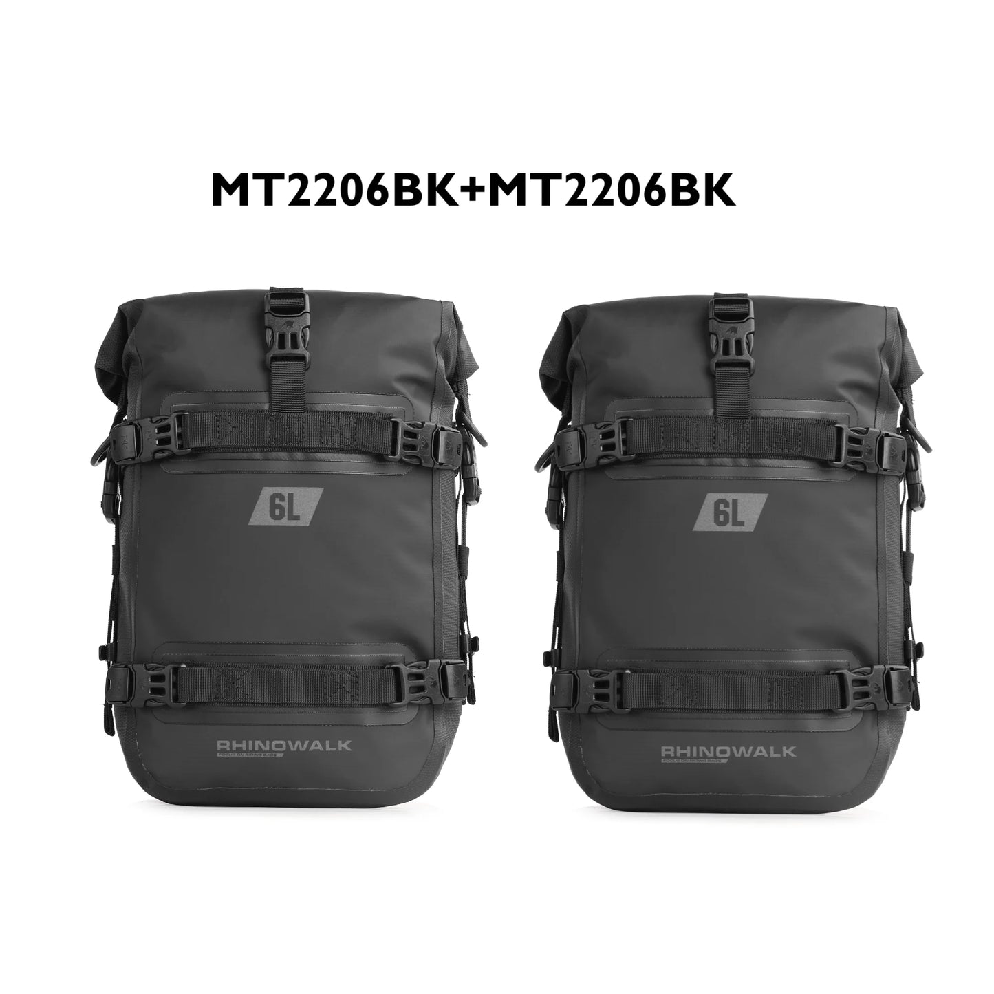 Rhinowalk 6L Motorrad Gepäcktasche mit wasserdichtem