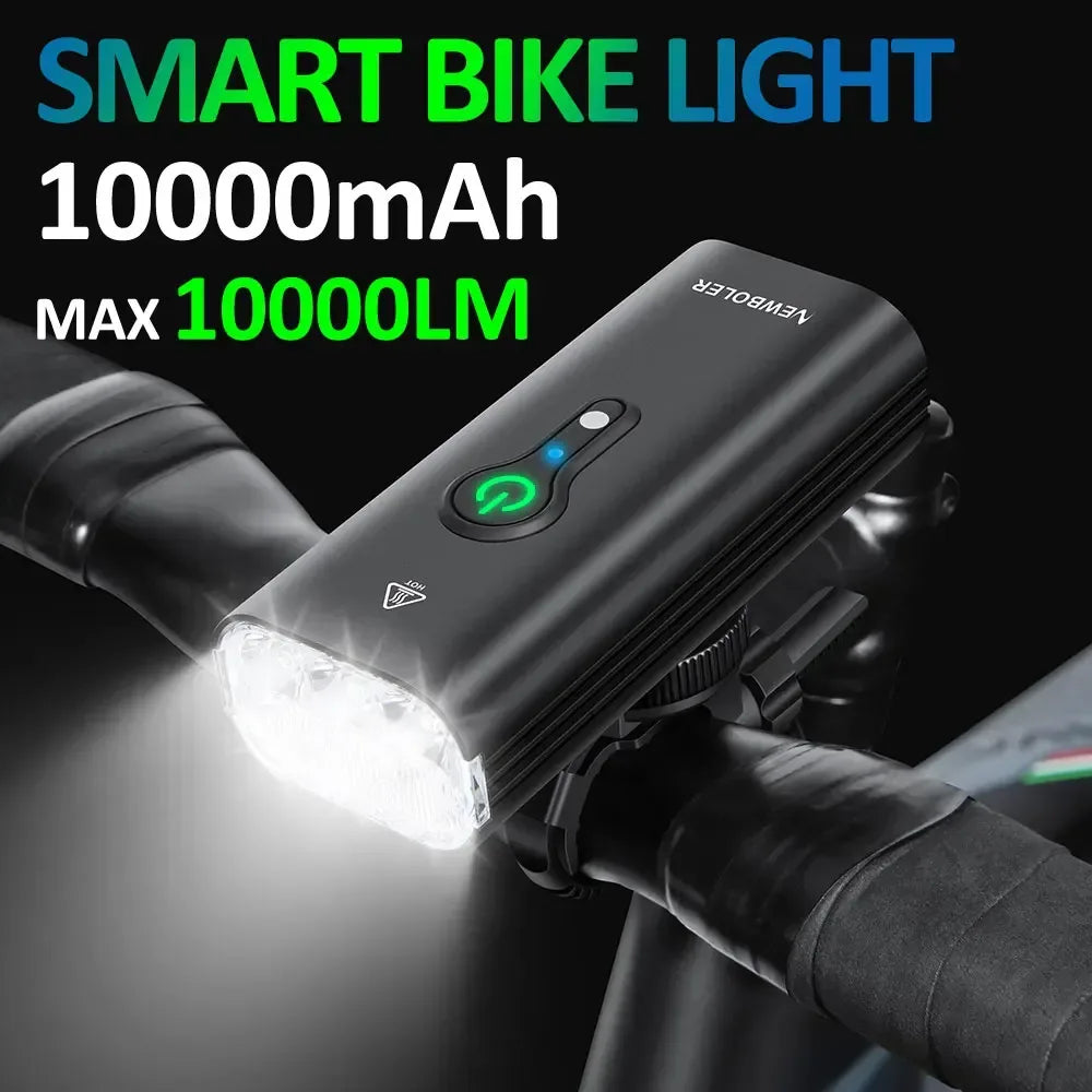 10000mAh Smart Fahrradlicht 10000LM wasserdicht USB – clever-campen Camping & Outdoor Schweiz