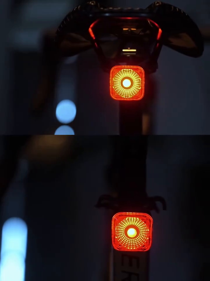 TOSUOD Fahrrad Rücklicht IPX5 wasserdicht mit 6 Lichtmodi