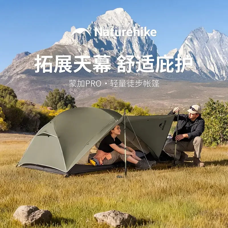 Naturehike 20D Mongar PRO Zelt 1-3 Personen ultraleicht – clever-campen Camping & Outdoor Schweiz