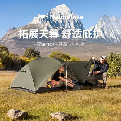 Naturehike 20D Mongar PRO Zelt 1-3 Personen ultraleicht – clever-campen Camping & Outdoor Schweiz