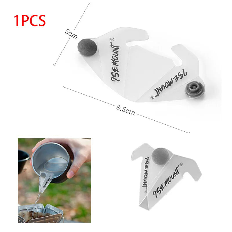 Leichtes faltbares Campinggeschirr Set – Schalen, Teller