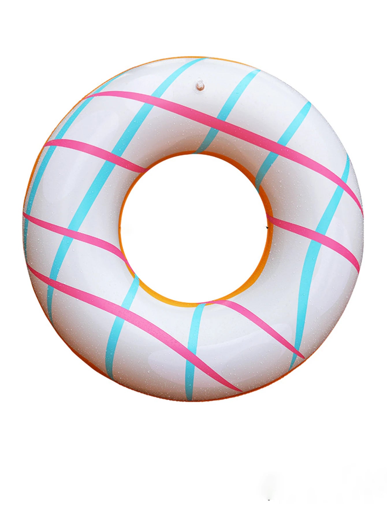 Gestreifter U-förmiger PVC Schwimmring für Pool und Strand
